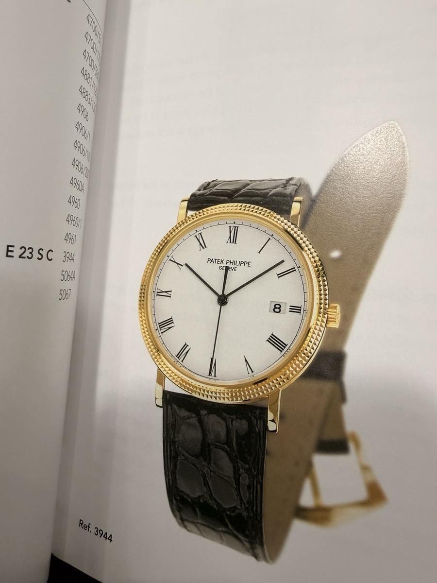 Patek Philippe Quartz Movement Watch Instruction Booklet Cal. E15