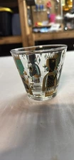 Vintage George Briard MCM it’s in the cards set of 3 glasses