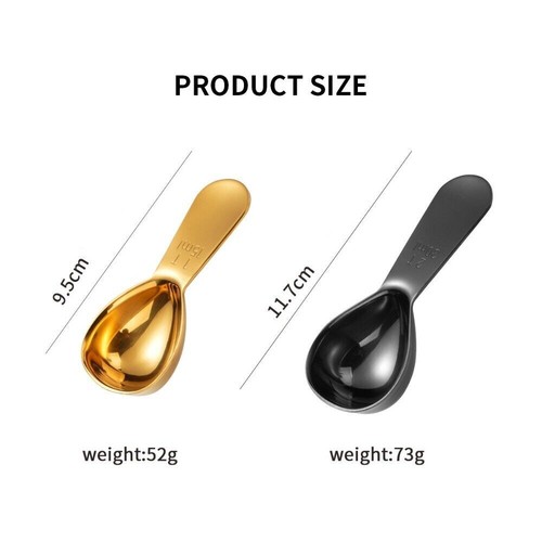 15/30ml Stainless Steel Coffee Spoon With Scale Coffee Bean Measuring Spoon - Picture 2 of 22