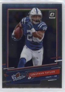 2020 Panini Donruss Optic The Rookies Jonathan Taylor #TR-JT RC