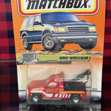 SUPER  RARE 💥 VINTAGE Matchbox MB 63  GMC WRECKER Series 9💥1:72  1987