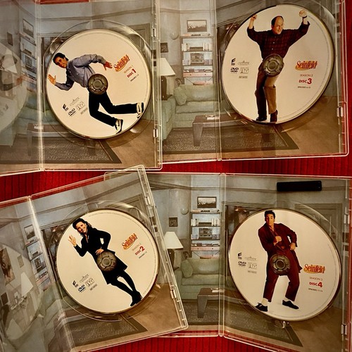 Seinfeld: Seasons 1 and 2 1991 THE COMPLETE FIRST&SECOND TV SHOW 4 Disc BOX SET - Picture 5 of 7