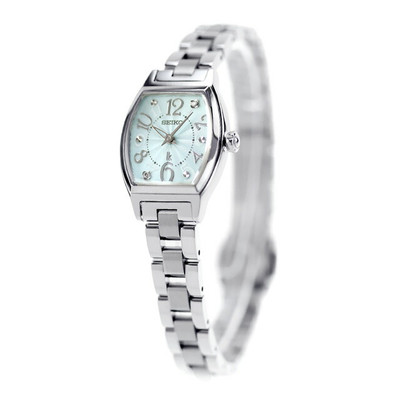 SEIKO LUKIA SSWA011 Blue Happy Collection Tonneau Women's Watch