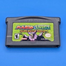 Nintendo Game Boy Advance Mario & Luigi Superstar Saga (2003) Tested