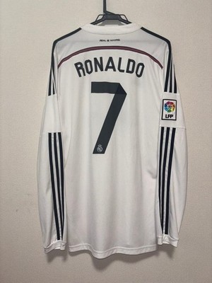 ADIDAS CR7 Cristiano Ronaldo Real Madrid 14-15 Home Long Sleeve