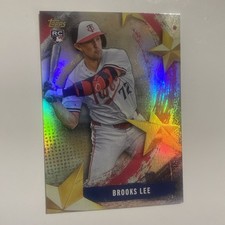 2025 Topps Series 1 - Stars Of MLB Brooks Lee #SMLB-19 (RC) Rookie Card Foil NM