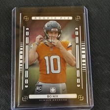 BO NIX ROOKIE PIX INSERT 2024 PANINI PHOTOGENIC #18 DENVER BRONCOS (RC)