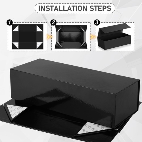 Paquete de 2 cajas de almacenamiento de tarjetas coleccionables, cierre magnético Toploaders almacenamiento de tarjetas Pro... - Imagen 3 de 7
