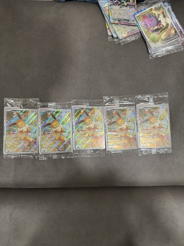 Prismatic Evolutions ETB Promo Card Lot Of 5