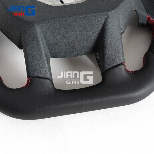 Volante deportivo personalizado de cuero completo para Ford F150 Raptor 2021-2025 manual - Imagen 10 de 13