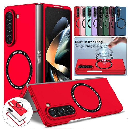 Funda delgada magnética a prueba de golpes MagSafe para Samsung Galaxy Z plegable 6/5/4/3 5G - Imagen 14 de 97