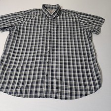 Eddie Bauer Performance Hiking Shirt Mens 2XL Vented Nylon Stretch Short Sleeve