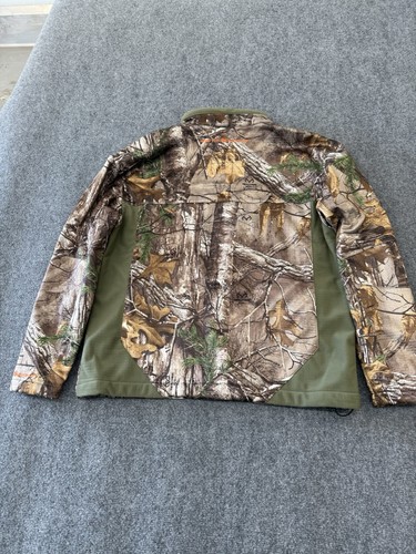 Arctic Shield Men’s Realtree Xtra Camo Soft Shell Hunting Jacket Size Large - Picture 10 of 15