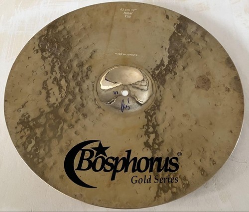 Bosphorus Gold Raw 17 Inch Hi-Hat Cymbal Istanbul Handmade Drums Accessories - Picture 5 of 11