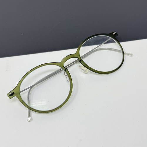 Lindberg N.O.W. 6541 46 [] 21 Eyeglass Frames Green NOW - Picture 1 of 18