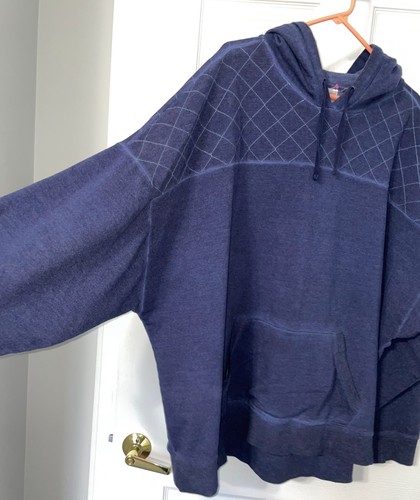 Torrid Super Soft Fleece 3x Sweatshirt Blau Pullover Hoodie Tasche - Bild 3 von 9