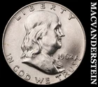 1962-D Franklin Half Dollar - Choice Gem Brilliant Uncirculated  #K1582