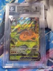 2019-22 POKEMON PROMOS SWORD & SHIELD,  BLACK STAR #SWSH260 CHARIZARD V BGS 9