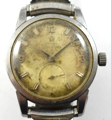 Vintage Omega Seamaster 2846 11SC 33.30mm St.Steel Automatic Watch READ! lot.qc