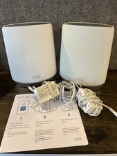 NETGEAR Orbi RBR750 Tri-band Mesh WiFi 6 Router and RBS750 Satellite