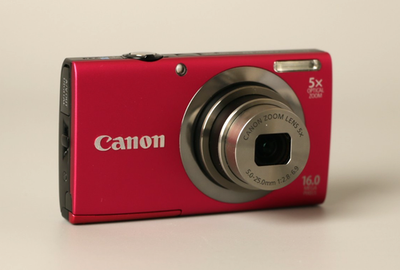 Canon PowerShot A2300 Digital Camera 16.0MP 5x Zoom Pink