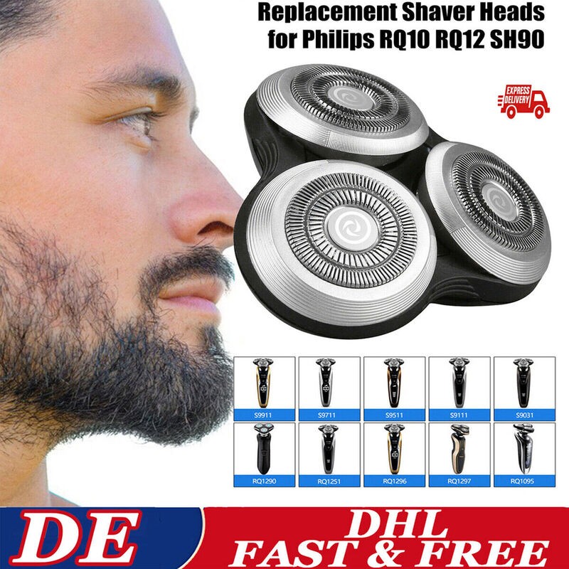 Ersatz Scherkopf für Philips S9000-S9911 S9731 S9111 RQ10 RQ12 Scherkopf Aufsatz