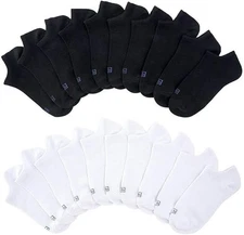 K. Bell Women's No Show Socks - Show size 8-12 , 7 or 10 Pairs