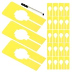  30 PCS Kleiderschrank Trenner Schrankteiler Regalorganisator Kleiderlabeln