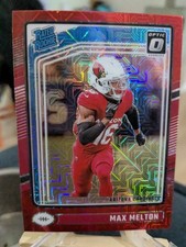 2024 DonRuss Optic - Max Melton RED MOJO Rated Rookie - Cardinals RC #277