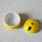 1pc Orange Snack Sauce Dish Saucer Ceramic Tableware Japanese Style Vinegar Soy