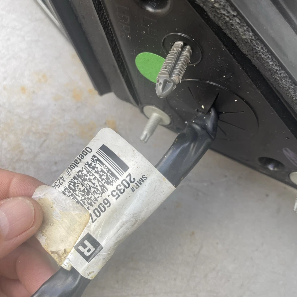 Espejo retrovisor izquierdo del conductor Infiniti QX60, JX35 2013-2015 con cámara 96302-3JA9B OEM Foto 3 de 4