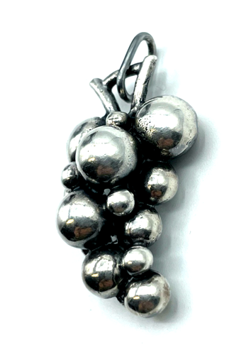 Massiver Silber Anhänger Silberschmied Unikat  Modernist Brutalist 70erJ 30 Gr.