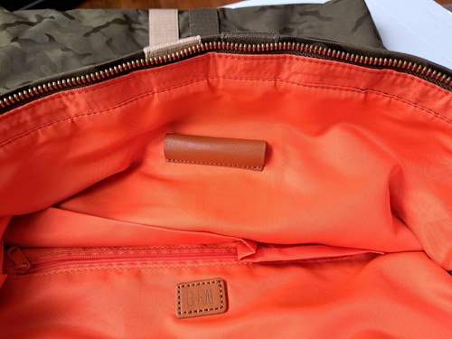 Borsa M+G-verde oliva/laptop/tote con cerniera, foderata e borsa a tracolla opzione-16 x 19 - Foto 2 di 7