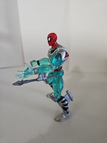 1997 Spider-Man Web Splashers Shark Trap Spidey ToyBiz Marvel Spiderman 5 Inch - Picture 2 of 4