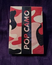 Pop Camo Playing Card Deck by Riffle Shuffle - Limited Edition - Pink - New! ❤️