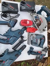 Joblot of bosch power tools