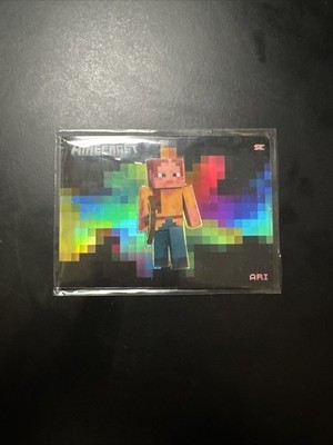 2025 Panini Minecraft Special Edition Ari Obsidian Color Blast SSP 