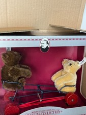 Steiff Museum Collection Bears On See Saw Set Original Box Shipper