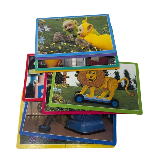 Teletubbies Dominoes Game Milton Bradley Matching Puzzle Vintage 1998 Complete - Picture 6 of 6