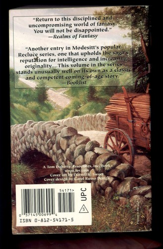 THE WHITE ORDER by L.E. Modesitt Jr. * 1999 TOR Fantasy Paperback Recluse series - Picture 2 of 4
