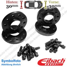 Spurplatten schwarz vorne & hinten 30mm/Achse u.a.: BMW 3er Cabriolet E30 85-93