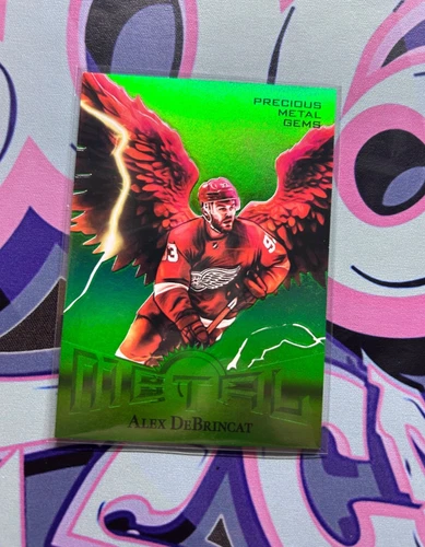 2025 SKYBOX METAL #RT-9 ALEX DEBRINCAT RETRO GREEN PMG 3/100 (DALPEL)