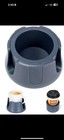 Anti-Spill Cup Holder, Drink Coaster with Anti-Slip Mat Fits Drink for Home Grey