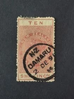 1882 New Zealand - Stamp Duty Yv#15, Used Stamp