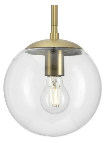 Modern Brushed Gold Pendant Hanging Light (Safe Packaging - Fast Shipping) - Picture 6 of 14