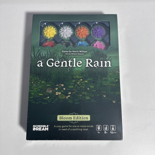 Incredible Dream Studios Fantasy Games Gentle Rain, A (Bloom Ed) Caja En muy buen estado+/casi nuevo - Imagen 2 de 2