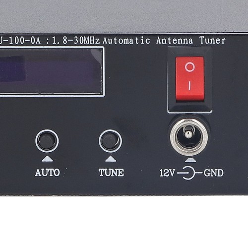 Mini Automatic Antenna Tuner ATU 100 0A Aluminum Alloy Universal - Zdjęcie 10 z 12