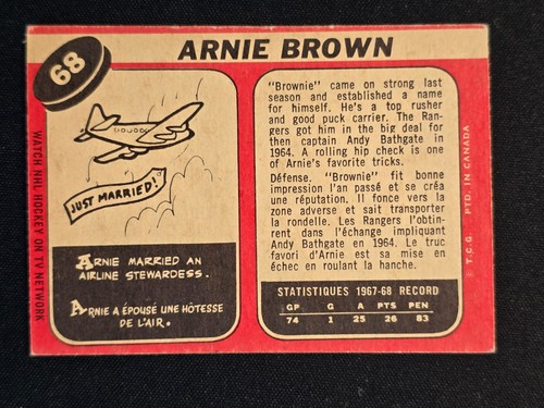 1968-69 OPC Hockey Cards Poor to NM (Pick from List) - See Photos for Condition - Picture 92 of 347