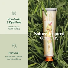 Fluoride-Free Revitin Prebiotic Toothpaste Citrus 3.4 oz – Natural Oral Care