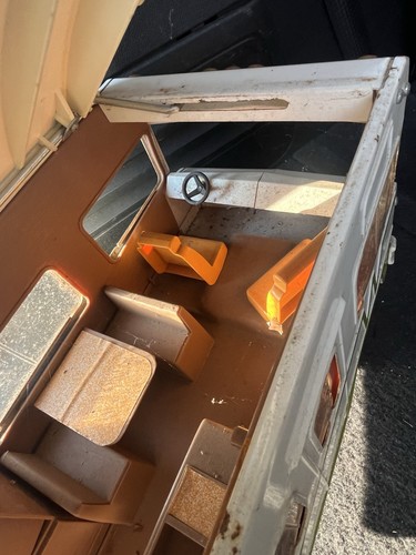 Giocattolo camper camper indiano Tonka Winnebago vintage anni 70 - Foto 11 di 14